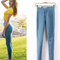 Pantalones Vaqueros Ajustados Elásticos para Mujer - Corte Lápiz Moderno