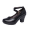 Zapatos de Baile con Tacón Robusto - Tacones Altos