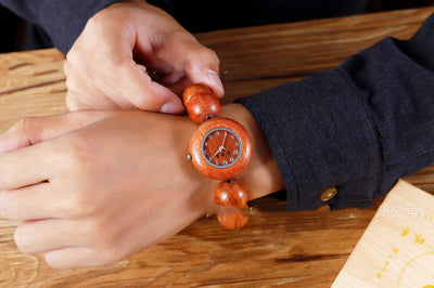 Reloj de Madera Casual Vintage - Image 4