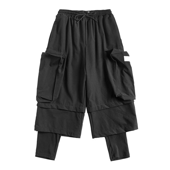 Pantalones Estilo Japonés de Corte Moderno