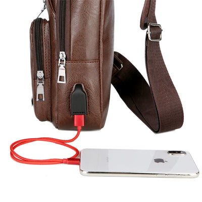 Bolsa Mensajero con Carga USB - Mochila Portátil Inteligente - Image 3
