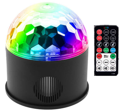Bola Mágica de Luces DJ con 9 Colores, Bluetooth y Control por Sonido - Image 11