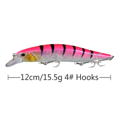 Señuelo de Pesca Flotante 120mm 15.5g - Carnada Artificial Premium - Image 5