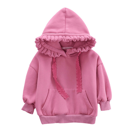 Sudadera Infantil con Capucha Floral Acolchada Térmica - Image 2
