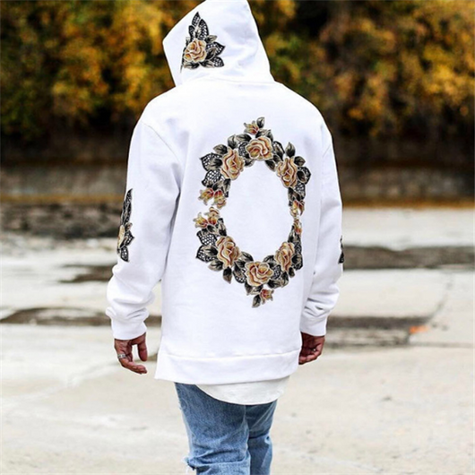 Sudadera con Capucha y Bordado en Forro Polar - Image 7