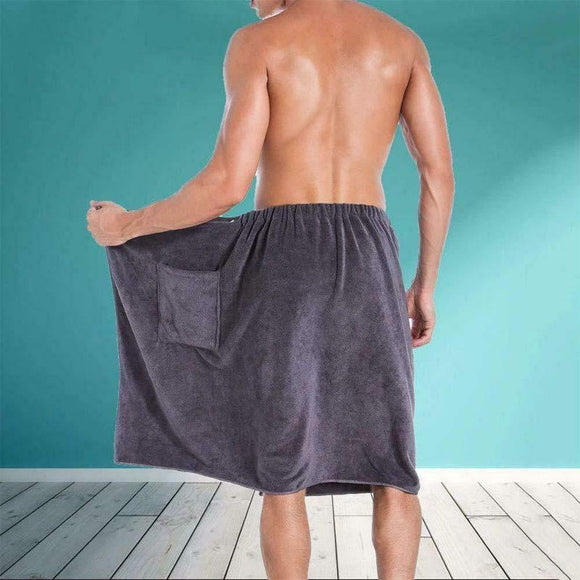 Toalla de Baño Tipo Falda para Hombre