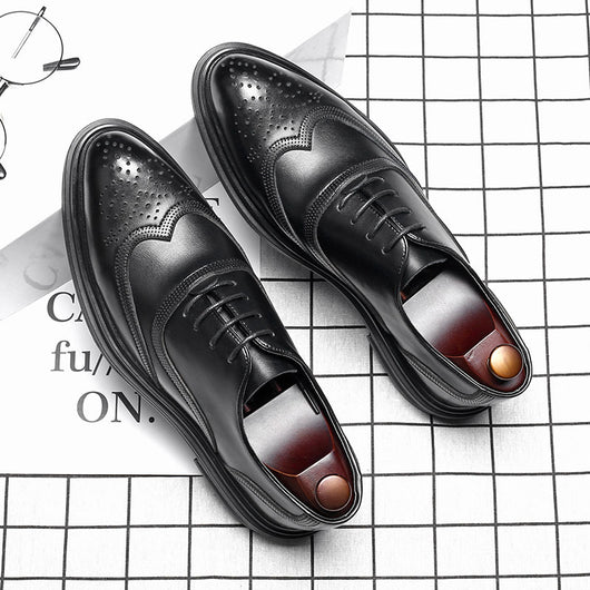 Zapatos Brogue de Cuero para Hombre - Image 11