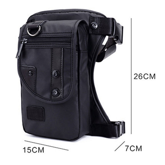 Bolsa de Pecho Multifuncional Flow - Nylon Impermeable y Ligera para Hombre - Image 3
