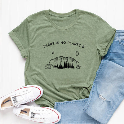Camiseta Estampada con Alfabeto Europeo y Americano - Image 13