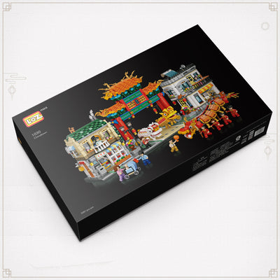 Bloques de Construcción Miniatura Barrio Chino - Puzzle 3D Coleccionable - Image 11