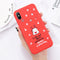 Funda Telefónica Navideña Escarcha Brillante