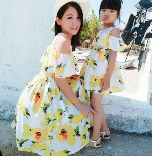 Vestido Floral Elegante para Dama
