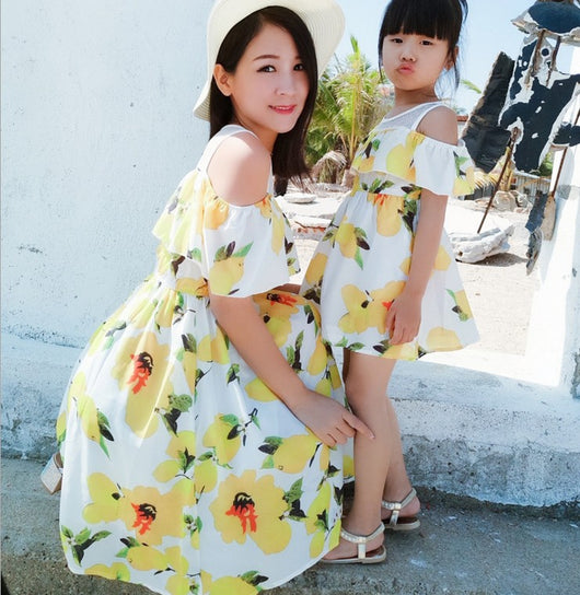 Vestido Floral Elegante para Dama
