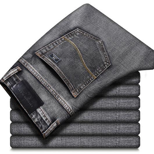 Pantalones vaqueros elásticos para hombre - Image 10