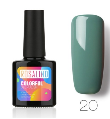 Gel UV para Uñas ROSALIND Color Sólido - Tratamiento Profesional Salón 10ml - Image 14