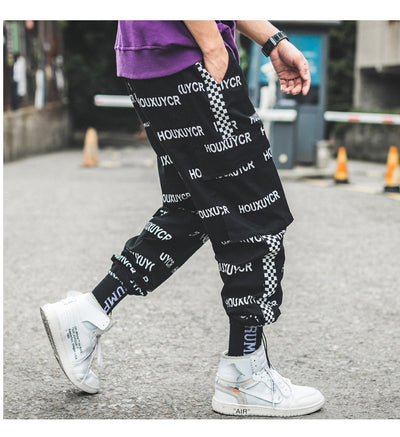 Pantalones de Moda Estampado Letras para Hombre - Comodidad y Estilo - Image 15
