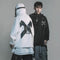 Sudadera Hip Hop Reflectante con Tecnología Láser - Abrigo Funcional