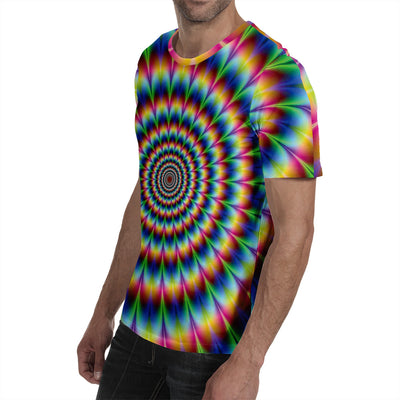 Playera Casual Hombre con Estampado 3D Apertura de Color - Image 5