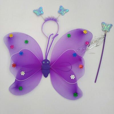 Alas de Mariposa Luminosas con Luces LED para Niños - Image 3