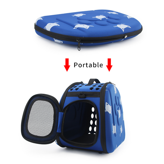 Bolsa de Hombro para Mascotas con Patrón de Gatos - Image 5