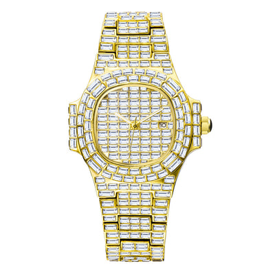 Calendario Diamante Cuadrado Impermeable para Hombre - Image 8
