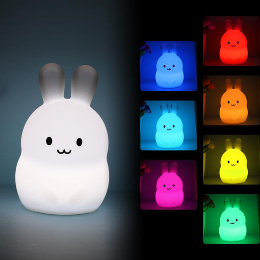 Lámpara de Silicona LED - Luz Nocturna Portátil