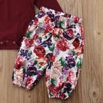 Conjunto de 3 Piezas: Jumpsuit Estampado con Diadema - Image 4