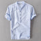 Camisa de Algodón y Lino