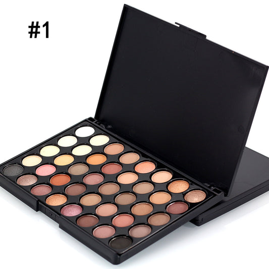 Paleta de Glitter Maquillaje 40 Colores Resistente al Agua