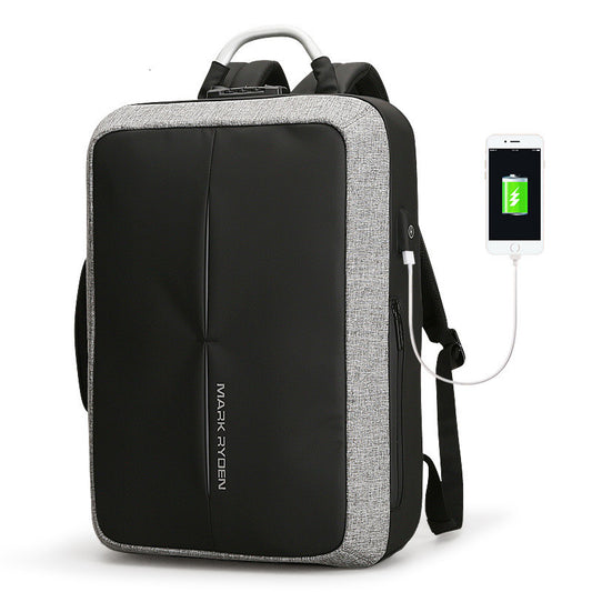 Mochila para Computadora con Carga USB - Bolsa Inteligente para Profesionales