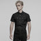 Camisa Punk State Original Streetwear Rock Japonés para Hombre