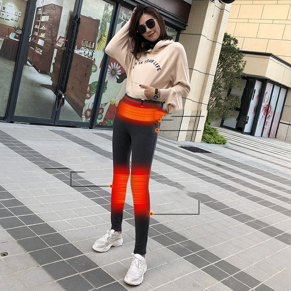 Pantalones Térmicos Inteligentes con Control de Temperatura y Carga USB