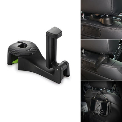 Gancho Organizador para Asiento de Auto con Soporte para Teléfono