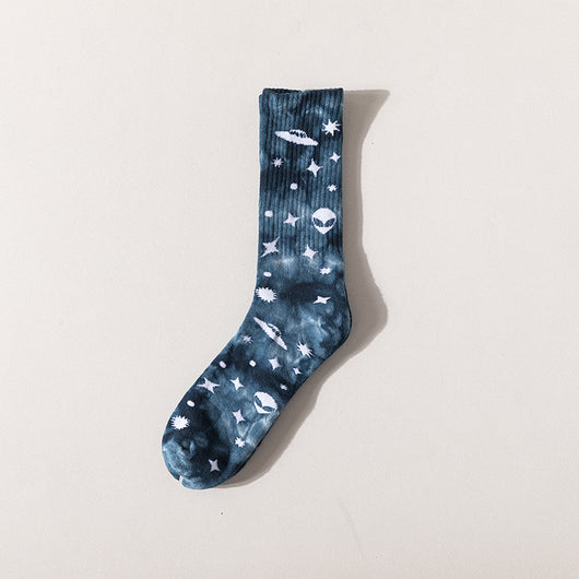 Calcetines Tie Dye Calavera Estrellada - Image 19