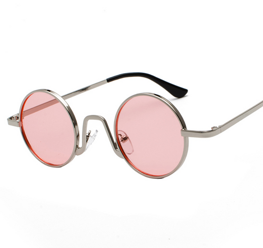 Gafas de Sol Redondas con Espejo Reflectante - Image 3