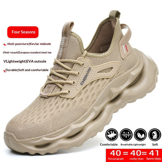 Botas de Seguridad para Hombre Resistentes a Perforaciones e Impactos - Image 9