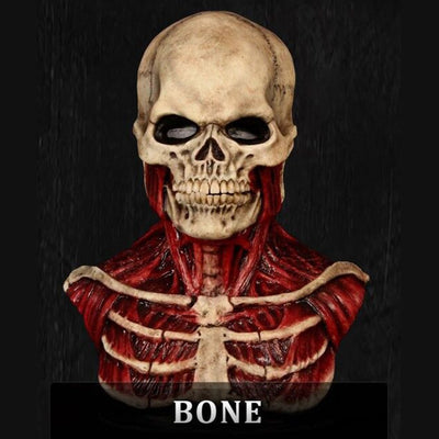 Máscara de Calavera con Sangre de Látex para Halloween - Image 3