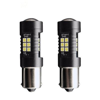 Luz LED de Giro y Reversa 1156/1157 - 21 SMD Ultra Brillante - Image 2