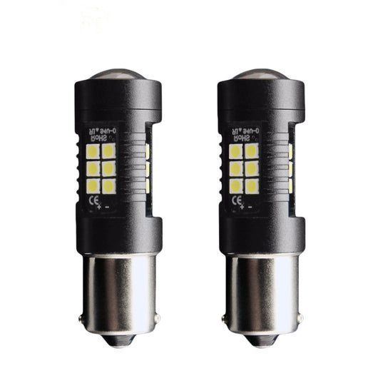 Luz LED de Giro y Reversa 1156/1157 - 21 SMD Ultra Brillante - Image 2
