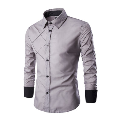 Camisa Casual de Cuadros para Hombre Manga Larga - Image 19