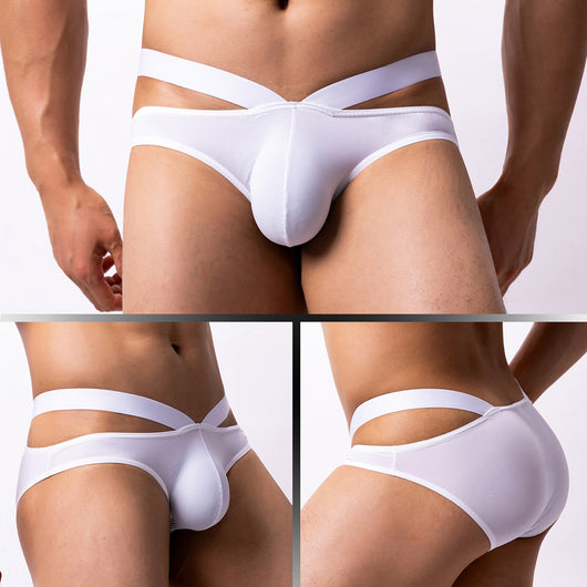 Bóxer Hombre Seda Helada Transpirable Cintura Baja Moderno - Image 4