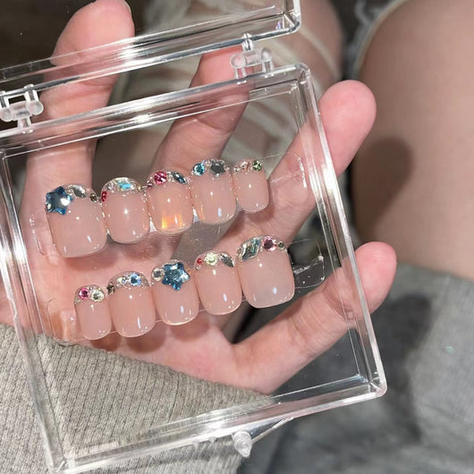 Puntas de Uñas Personalizadas Río de Estrellas - Diseño Premium - Image 3