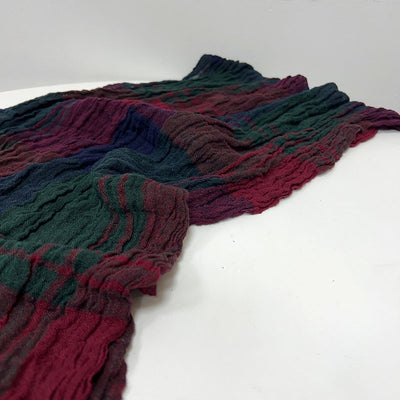Pañuelo de Algodón y Lino a Cuadros - Chal Suave para el Cuello - Image 23