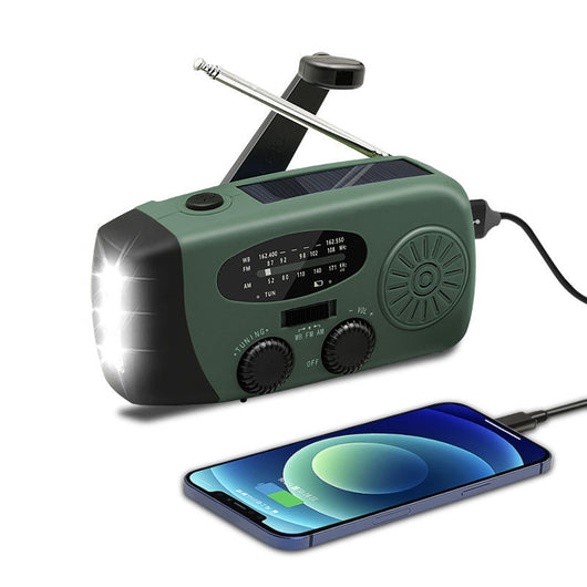 Radio de Emergencia Solar Portátil con 3 LEDs - Image 13