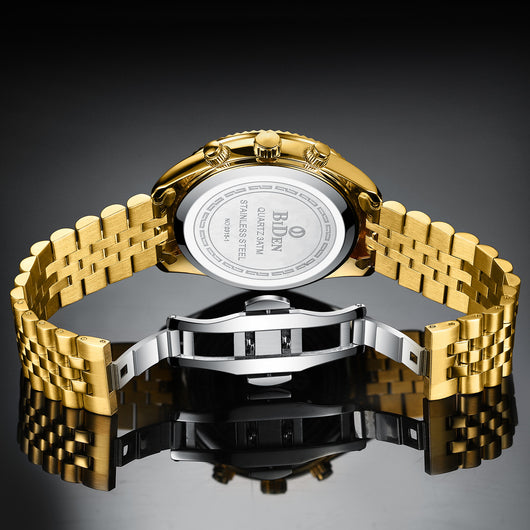 Reloj de Negocios Premium con Pulsera de Acero Sólido - Image 9