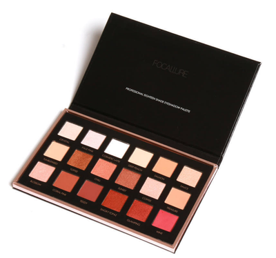 Paleta de Sombras Focallure Pro - 18 Colores Brillante y Mate - Image 6