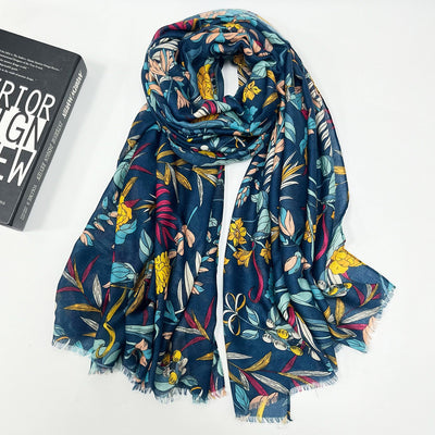 Pashmina Estampada con Borlas para Mujer - Image 3