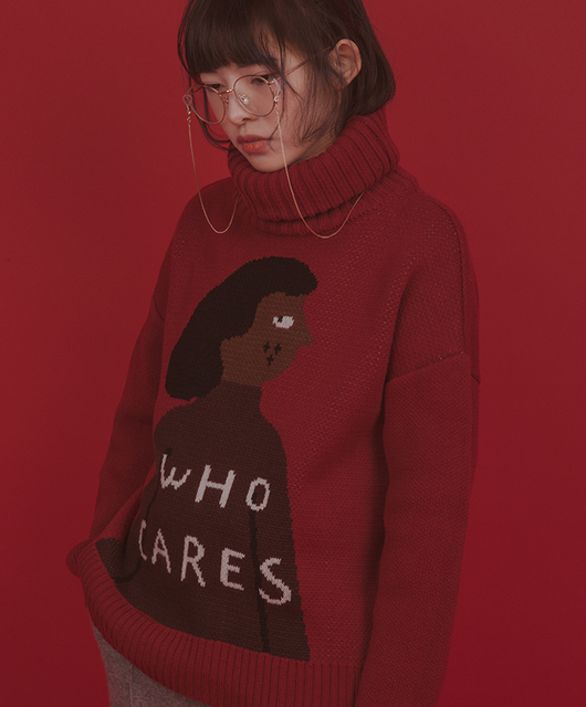 Cuello Alto Negro para Parejas - Suéter Versátil Invierno - Image 2