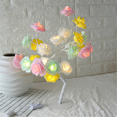 Luz LED Árbol Decorativo Pequeño Rosa - Image 8