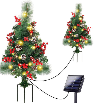 Árbol de Navidad Solar LED para Jardín y Patio - Image 7